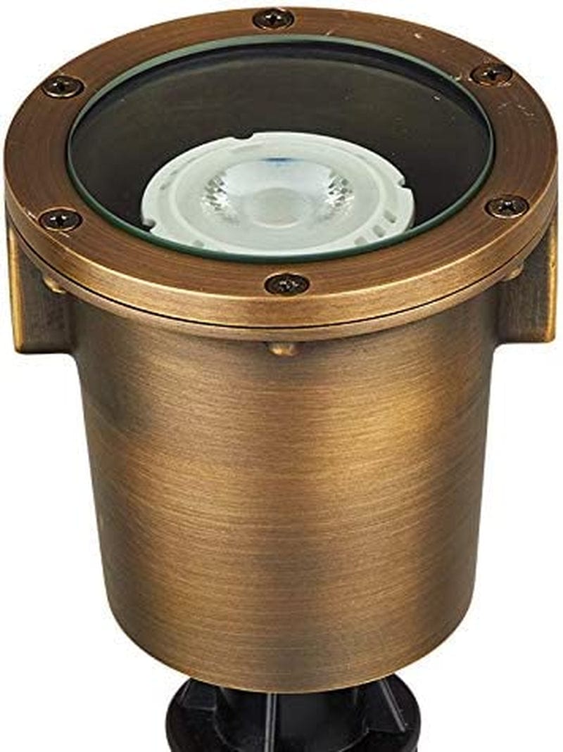 VOLT Waterproof Forged Brass 12V In-Grade Bronze Well Light with 5W LED Bulb Home & Garden > Pool & Spa > Pool & Spa Accessories VOLT Lighting Standard Top (No Bulb)  