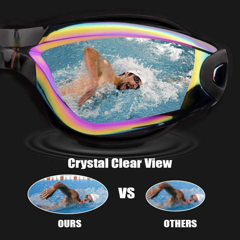 Vorshape Swim Goggles Pack of 2 Swimming Goggle No Leaking Adult Men Women Youth Sporting Goods > Outdoor Recreation > Boating & Water Sports > Swimming > Swim Goggles & Masks Vorshape   