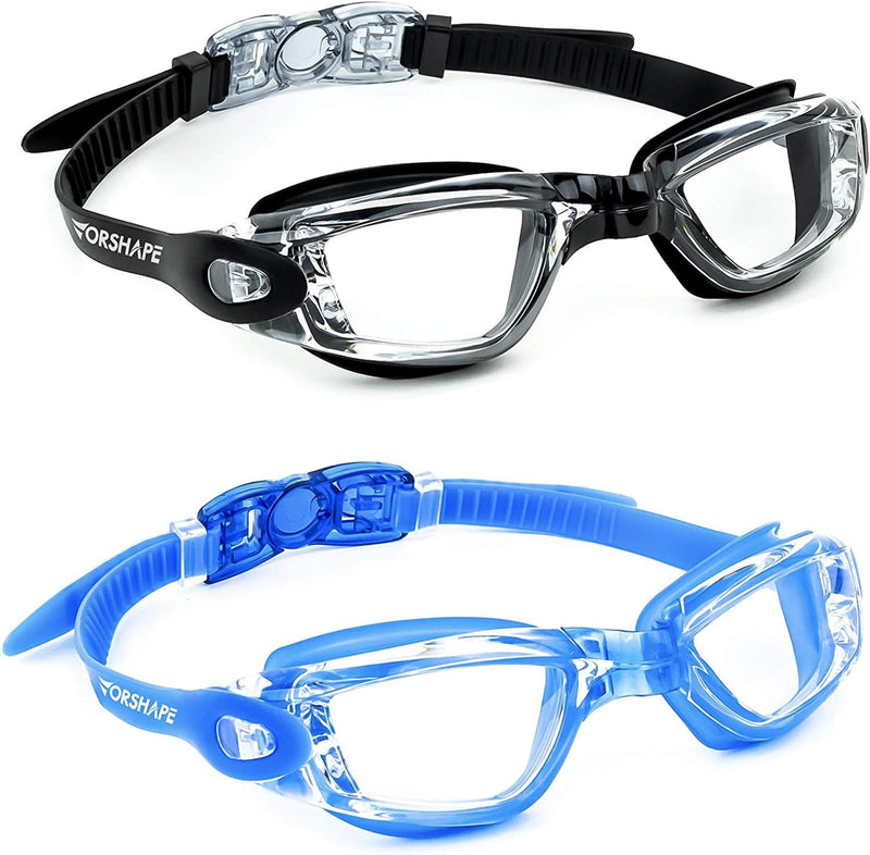 Vorshape Swim Goggles Pack of 2 Swimming Goggle No Leaking Adult Men Women Youth