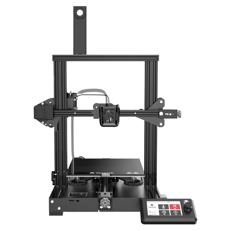 VOXELAB Aquila 3D Printer, DIY FDM All Metal 3D Printers Kit with Removable Carborundum Glass Platform, Resume Printing Function, Print Size 220x220x250mm (Black) Electronics > Print, Copy, Scan & Fax > 3D Printers Voxelab   