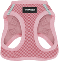 Voyager Step-In Air Dog Harness - All Weather Mesh, Step in Vest Harness for Small and Medium Dogs by Best Pet Supplies Animals & Pet Supplies > Pet Supplies > Dog Supplies Best Pet Supplies, Inc. Pink (Matching Trim) M (Chest: 16 - 18") 