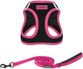 Voyager Step-In Air Dog Harness - All Weather Mesh, Step in Vest Harness for Small and Medium Dogs by Best Pet Supplies Animals & Pet Supplies > Pet Supplies > Dog Supplies Best Pet Supplies, Inc. Pink Trim (Leash Bundle) XS (Chest: 13 - 14.5") 