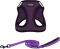 Voyager Step-In Air Dog Harness - All Weather Mesh, Step in Vest Harness for Small and Medium Dogs by Best Pet Supplies Animals & Pet Supplies > Pet Supplies > Dog Supplies Best Pet Supplies, Inc. Purple Base (Leash Bundle) L (Chest: 18 - 20.5") 