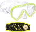 Vvinca Kids Goggles Snorkel Mask Diving Mask Swim Mask Swimming Goggles with Nose Cover and Straps Cover for Kids and Youth Age 6-14 Sporting Goods > Outdoor Recreation > Boating & Water Sports > Swimming > Swim Goggles & Masks Vvinca H-yellow  