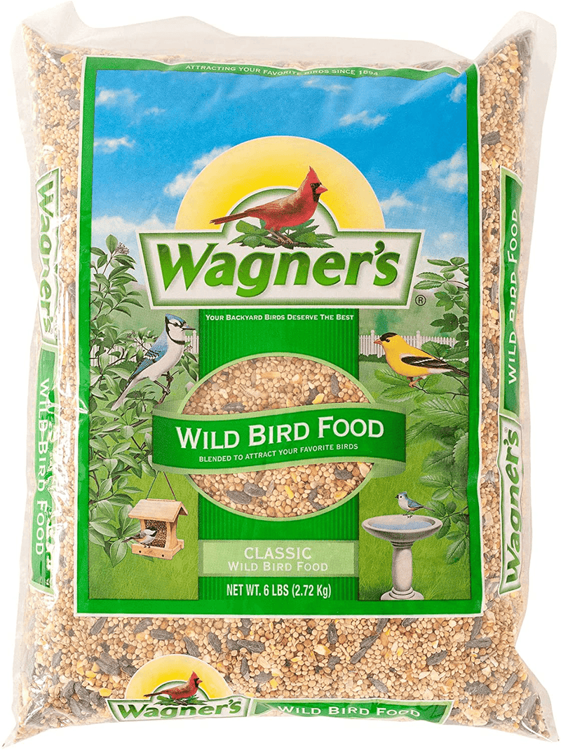 Wagner's 52003 Classic Blend Wild Bird Food, 6-Pound Bag , Green Animals & Pet Supplies > Pet Supplies > Bird Supplies > Bird Food Wagner's Food 6-Pound Bag 