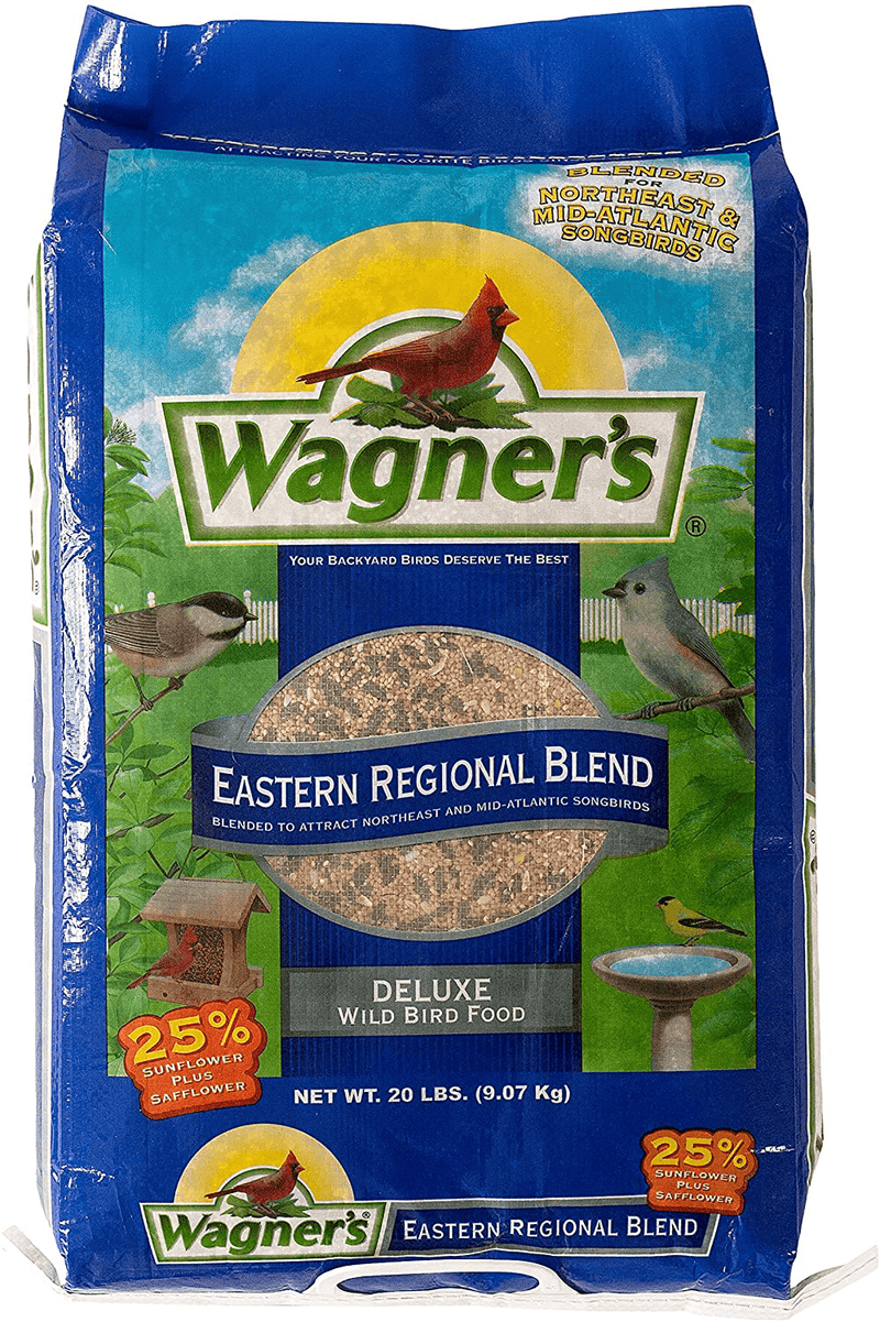 Wagner's 62004 Eastern Regional Wild Bird Food, 20-Pound Bag Animals & Pet Supplies > Pet Supplies > Bird Supplies > Bird Food Wagner's 20-Pound Bag  