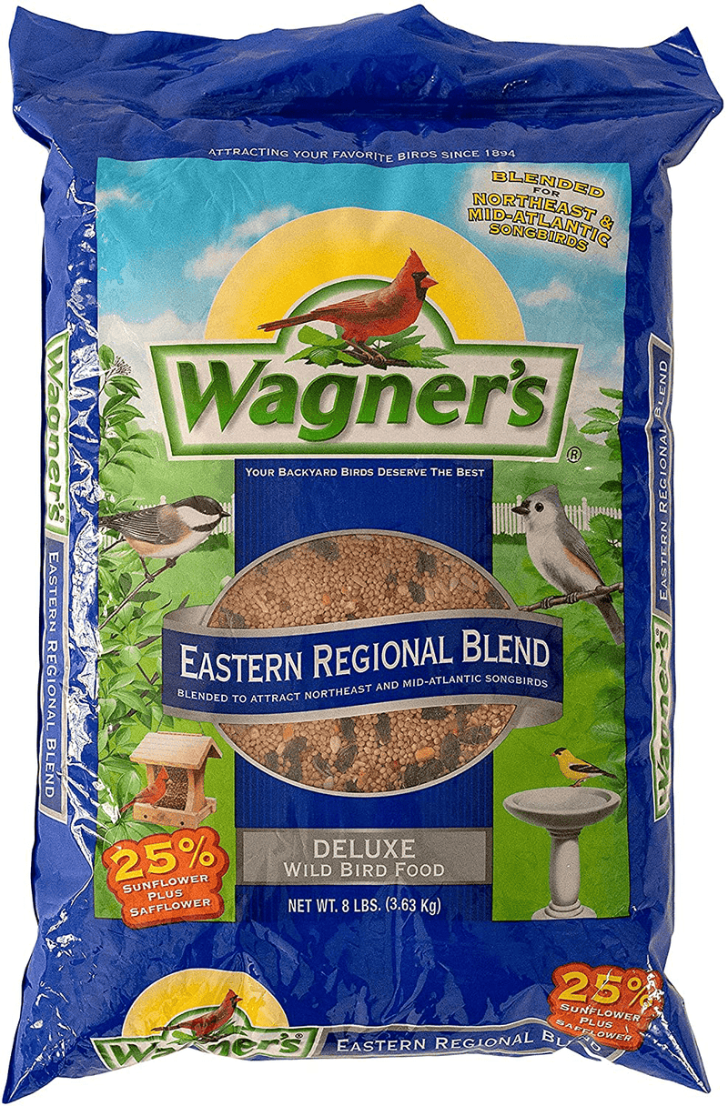 Wagner's 62004 Eastern Regional Wild Bird Food, 20-Pound Bag Animals & Pet Supplies > Pet Supplies > Bird Supplies > Bird Food Wagner's 8-Pound Bag  