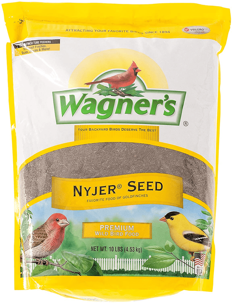 Wagner's 62050 Nyjer Seed Wild Bird Food, 10-Pound Bag Animals & Pet Supplies > Pet Supplies > Bird Supplies > Bird Food Wagner's 10-Pound Bag  