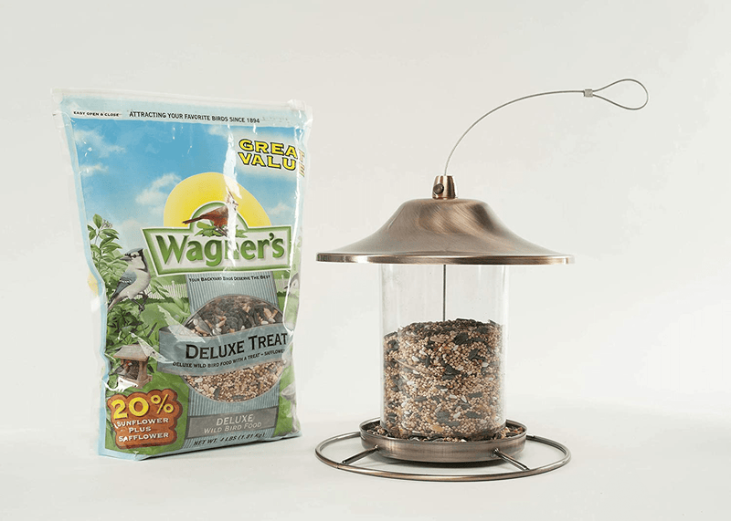 Wagner's 62067 Deluxe Treat Blend Wild Bird Food, 4-Pound Bag Animals & Pet Supplies > Pet Supplies > Bird Supplies > Bird Food Wagner's   