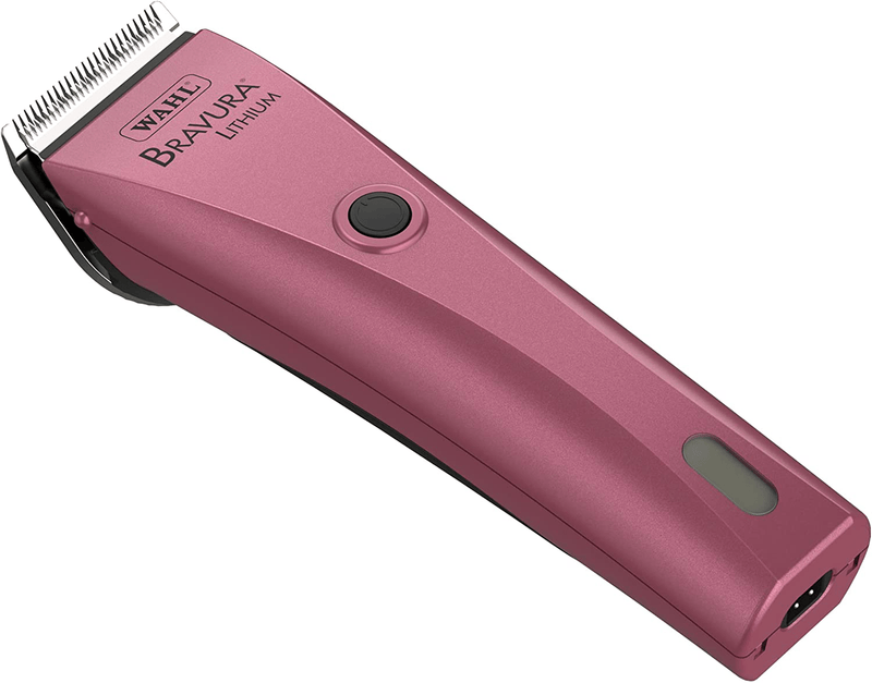Wahl Professional Animal Bravura Pet & Dog & Cat & and Horse Corded / Cordless Clipper Kit Animals & Pet Supplies > Pet Supplies > Cat Supplies Wahl Professional Animal Pink  