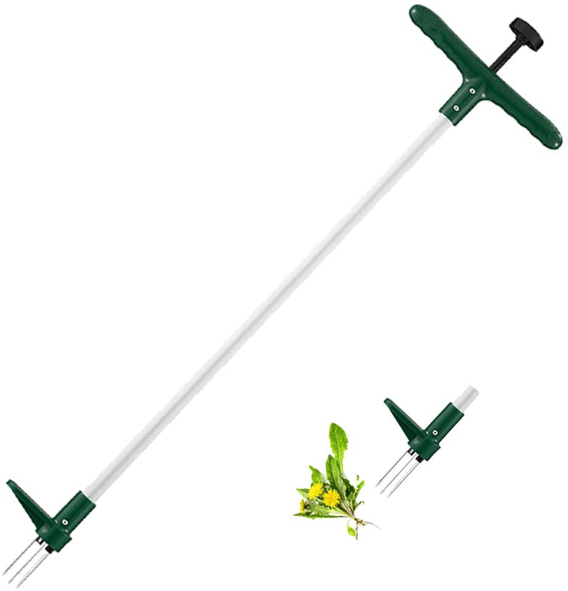 Walensee Weed Puller, Stand Up Weeder Hand Tool, Long Handle Garden Weeding Tool with 3 Claws, Hand Weed Hound Weed Puller for Dandelion, Standup Weed Root Pulling Tool and Picker, Grabber (1 Pack) Home & Garden > Lawn & Garden > Gardening > Gardening Tools > Gardening Sickles & Machetes Walensee 3 Claws  