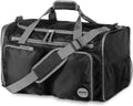 WANDF Foldable Sports Gym Bag with Wet Bag & Shoes Compartment, Travel Duffel for Men and Women Home & Garden > Household Supplies > Storage & Organization WANDF A-black  