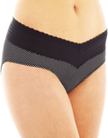 Warner's Women's No Pinching No Problems Lace Hipster Panty Apparel & Accessories > Clothing > Underwear & Socks > Underwear Warner's Black/White Pin Dot XX-Large 