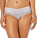 Warner's Women's No Pinching No Problems Lace Hipster Panty  Warner's Iris Stitched Vines Large 
