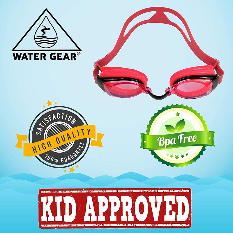 Water Gear Minnow Anti-Fog Swim Goggles - Competition Swimming Goggle for Boys & Girls - Comfortable and Great Fit Sporting Goods > Outdoor Recreation > Boating & Water Sports > Swimming > Swim Goggles & Masks Water Gear   