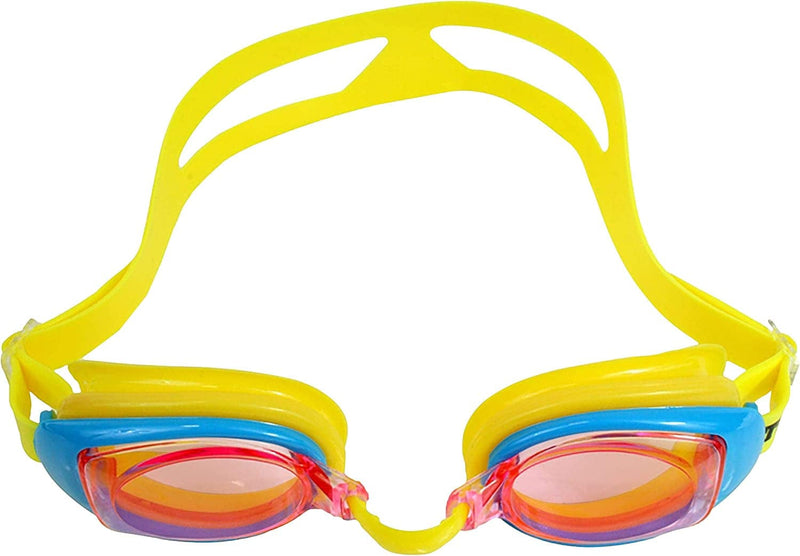 Water Gear Minnow Anti-Fog Swim Goggles - Competition Swimming Goggle for Boys & Girls - Comfortable and Great Fit Sporting Goods > Outdoor Recreation > Boating & Water Sports > Swimming > Swim Goggles & Masks Water Gear Yellow Pink 