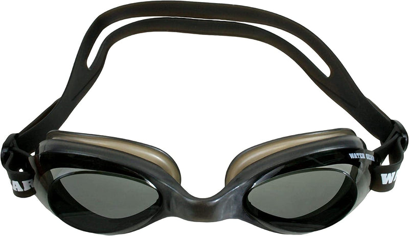 Water Gear Racer Anti-Fog Swimming Goggles - Great for Pool and Diving - Unisex Sporting Goods > Outdoor Recreation > Boating & Water Sports > Swimming > Swim Goggles & Masks Water Gear Smoke W/Smoke Frame  