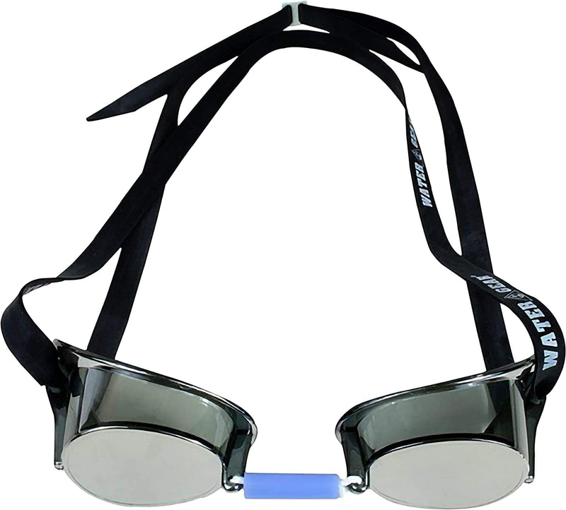 Water Gear Swedish Pro Goggles - Women and Mens Swimming Goggles - Great for Pool and Diving - Comfortable and Clear Vision - Water Sports and Exercise - Silver