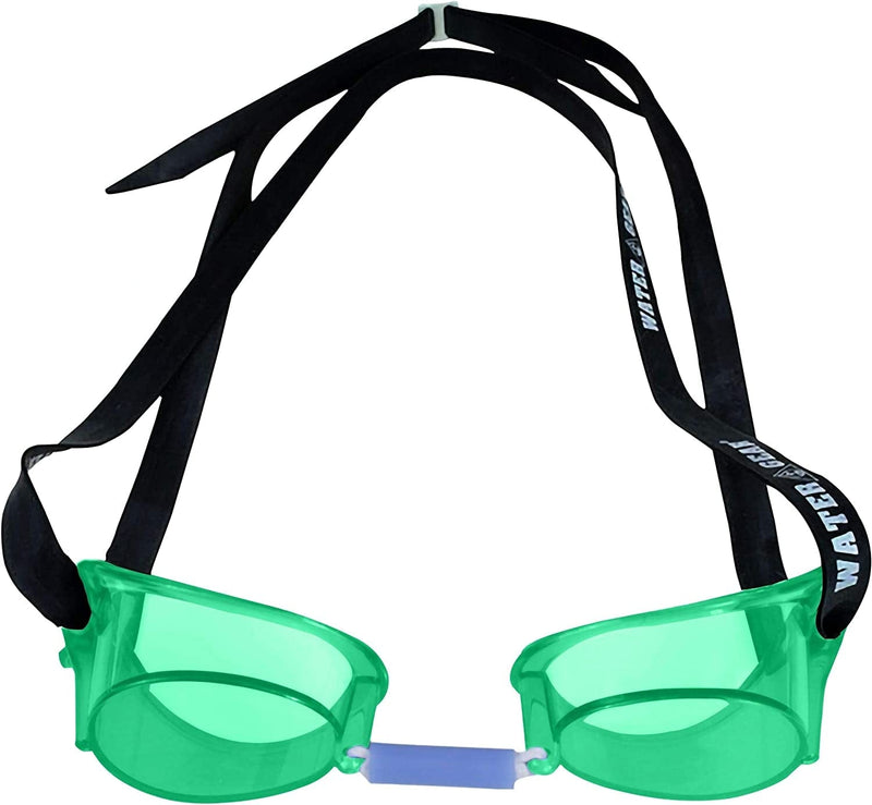 Water Gear Swedish Pro Swim Goggles Sporting Goods > Outdoor Recreation > Boating & Water Sports > Swimming > Swim Goggles & Masks Water Gear Green  