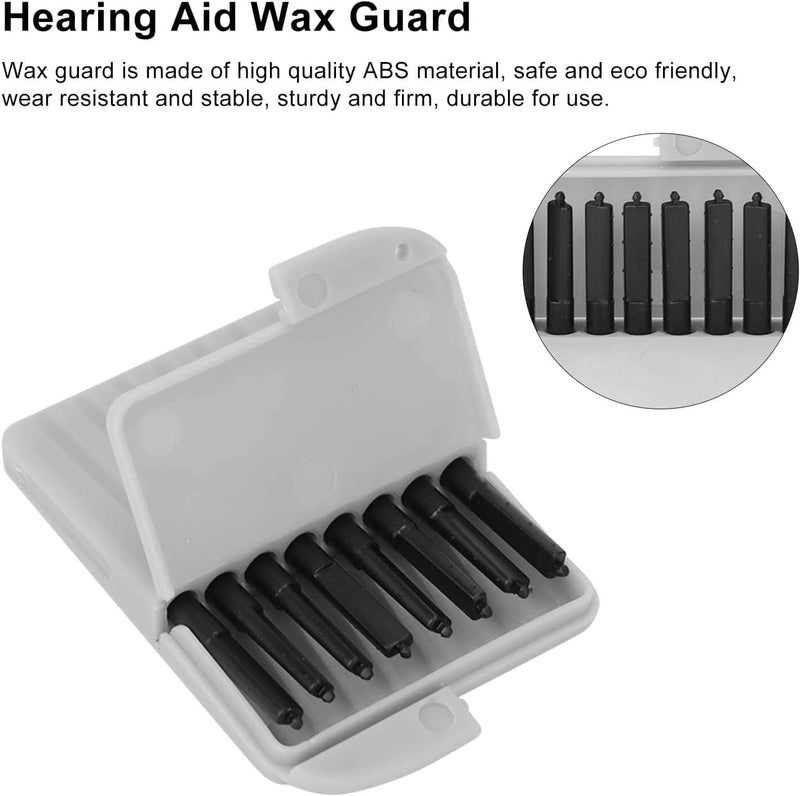Wax Guard, Universal 1.2Mm Cerumen Guard Filter Replacement Parts for Elderly Senior