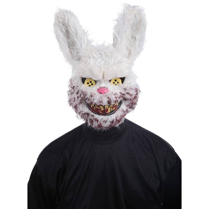 Way to Celebrate Bunny Mask Adult Halloween Costume Accessory