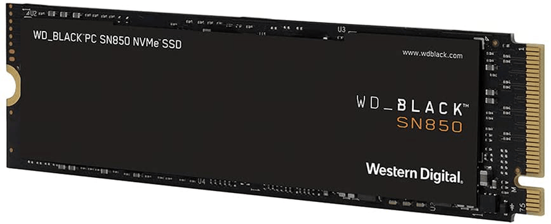 WD_BLACK 500GB SN850 NVMe Internal Gaming SSD Solid State Drive - Gen4 PCIe, M.2 2280, 3D NAND, Up to 7,000 MB/s - WDS500G1X0E Electronics > Electronics Accessories > Computer Components > Storage Devices Western Digital   