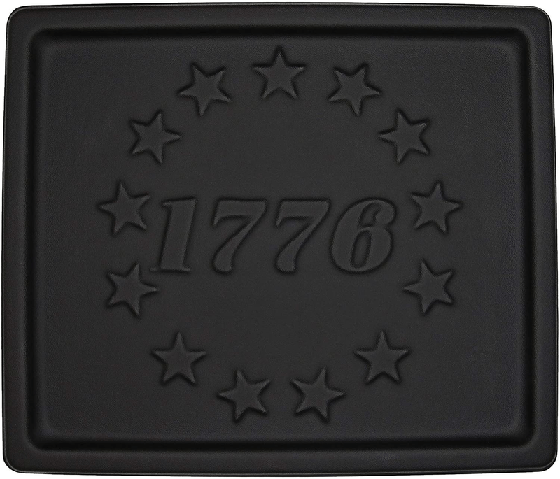 We The People Holsters - American Flag EDC Kydex Dump Tray - Valet Tray for Men - EDC Organizer and Catch-All for Everyday Carry - Keys - Change - Phone (Black) Home & Garden > Decor > Decorative Trays We The People Holsters Black Betsy Ross Flag 