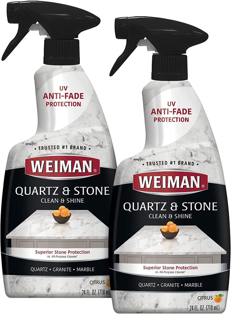 Weiman Quartz Countertop Cleaner and Polish (2 Pack) Clean and Shine Your Quartz Countertops Islands and Stone Surfaces with Ultra Violet Protection Home & Garden > Household Supplies > Household Cleaning Supplies Weiman 2 Pack  