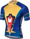 Weimostar Cycling Jersey Men'S Short Sleeve Bike Shirt Top Sporting Goods > Outdoor Recreation > Cycling > Cycling Apparel & Accessories Weimostar Rider King X-Large 