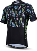 Weimostar Cycling Jersey Men'S Short Sleeve Bike Shirt Top Sporting Goods > Outdoor Recreation > Cycling > Cycling Apparel & Accessories Weimostar Short Sleeve Medium 