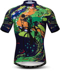 Weimostar Men'S Cycling Bike Jersey Short Sleeve with 3 Rear Pockets- Moisture Wicking, Breathable, Quick Dry Biking Shirt Sporting Goods > Outdoor Recreation > Cycling > Cycling Apparel & Accessories Weimostar Cf0165 X-Large 