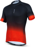 Weimostar Men'S Cycling Bike Jersey Short Sleeve with 3 Rear Pockets- Moisture Wicking, Breathable, Quick Dry Biking Shirt Sporting Goods > Outdoor Recreation > Cycling > Cycling Apparel & Accessories Weimostar Cf0405-sj Medium 