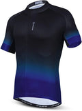 Weimostar Men'S Cycling Bike Jersey Short Sleeve with 3 Rear Pockets- Moisture Wicking, Breathable, Quick Dry Biking Shirt Sporting Goods > Outdoor Recreation > Cycling > Cycling Apparel & Accessories Weimostar Cf0406-sj X-Large 