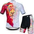 Weimostar Summer Men'S Cycling Jersey Short Sleeve Mountain Bike Road Bicycle Shirt Sporting Goods > Outdoor Recreation > Cycling > Cycling Apparel & Accessories Weimostar Cd8542-1n X-Large 