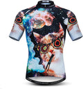 Weimostar Summer Men'S Cycling Jersey Short Sleeve Mountain Bike Road Bicycle Shirt Sporting Goods > Outdoor Recreation > Cycling > Cycling Apparel & Accessories Weimostar Cat XX-Large 
