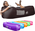 Wekapo Inflatable Lounger Air Sofa Hammock-Portable,Water Proof& Anti-Air Leaking Design-Ideal Couch for Backyard Lakeside Beach Traveling Camping Picnics & Music Festivals Camping Compression Sacks Sporting Goods > Outdoor Recreation > Camping & Hiking > Camp Furniture Wekapo Taupe  