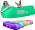 Wekapo Inflatable Lounger Air Sofa Hammock-Portable,Water Proof& Anti-Air Leaking Design-Ideal Couch for Backyard Lakeside Beach Traveling Camping Picnics & Music Festivals Camping Compression Sacks Sporting Goods > Outdoor Recreation > Camping & Hiking > Camp Furniture Wekapo Green  