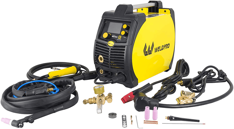 Weldpro 200 Amp LCD Inverter 5 in 1 Multi Process Welder 3 Year Warranty Dual Voltage 240V/120V Mig/Flux Core/Tig/Stick/Aluminum Spool Gun capable welding machine with New Features Hardware > Tool Accessories > Welding Accessories W Weldpro Default Title  