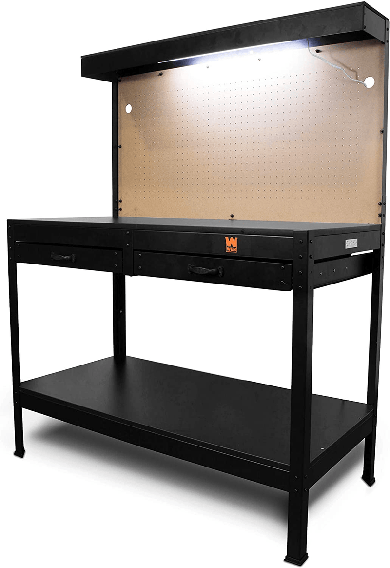 WEN WB4723T 48-Inch Workbench with Power Outlets and Light Hardware > Hardware Accessories > Tool Storage & Organization WEN 2018 Model  