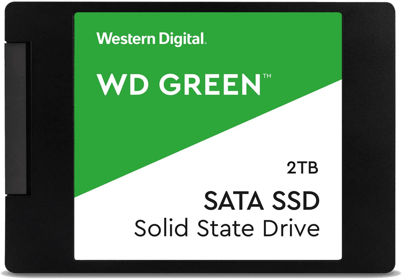 Western Digital 1TB WD Green Internal PC SSD Solid State Drive - SATA III 6 Gb/s, 2.5"/7mm, Up to 550 MB/s - WDS100T2G0A Electronics > Electronics Accessories > Computer Components > Storage Devices Western Digital SSD 2TB 