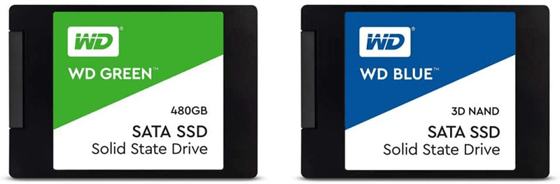 Western Digital 1TB WD Green Internal PC SSD Solid State Drive - SATA III 6 Gb/s, 2.5"/7mm, Up to 550 MB/s - WDS100T2G0A Electronics > Electronics Accessories > Computer Components > Storage Devices Western Digital SSD + 500G SSD 480GB 
