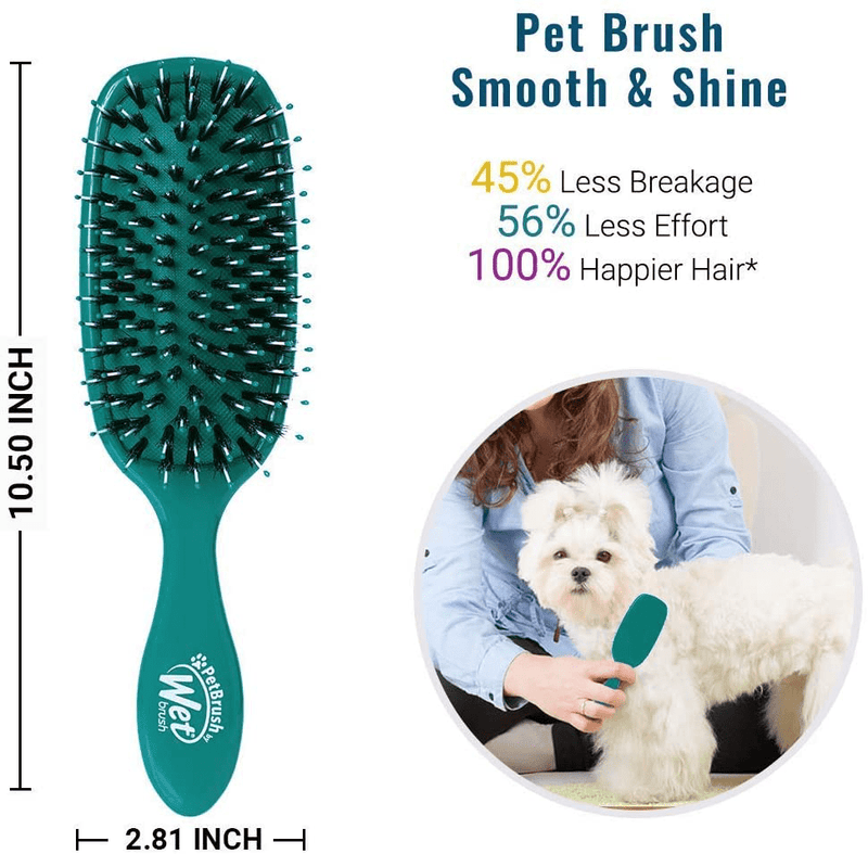 Wet Brush Pet Brush, Smooth and Shine Detangle Dog and Cat Grooming Brush Animals & Pet Supplies > Pet Supplies > Cat Supplies Wet Brush   