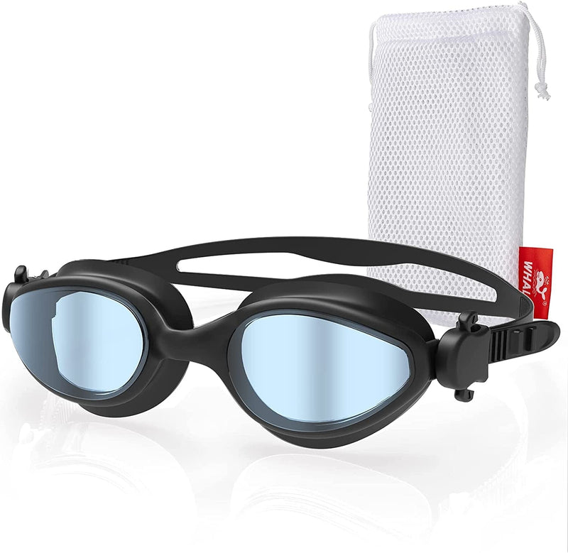 Whale Unisex-Adult Swim Goggles,Anti-Fog Swimming Goggles No Leaking for Men Women Youth