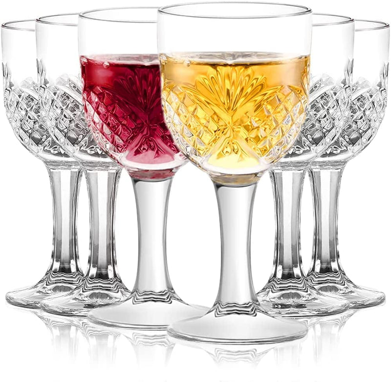 Whiskey Glasses, Old Fashioned Glasses Set of 4, Rocks Barware for Scotch, Bourbon, Cocktail Drinks and Liquor, Perfect for Party, Bars, Restaurants and Home (9.5Oz) Home & Garden > Kitchen & Dining > Barware ESFIVHO Pattern:Vintage  