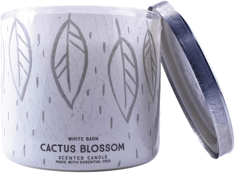White Barn Bath and Body Works Cactus Blossom 3 Wick Scented Candle 14.5 Ounce Home & Garden > Decor > Home Fragrances > Candles White Barn Default Title  