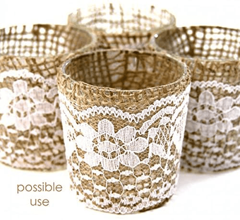 White Lace Ribbon for Crafts - HipGirl 20 Yards Floral Ribbon Lace Fabric Lace Trim By the Roll for Wedding Invitation, Cards, Decorating, Gift Package Wrapping. 2 Inch Wide Arts & Entertainment > Hobbies & Creative Arts > Arts & Crafts HipGirl   