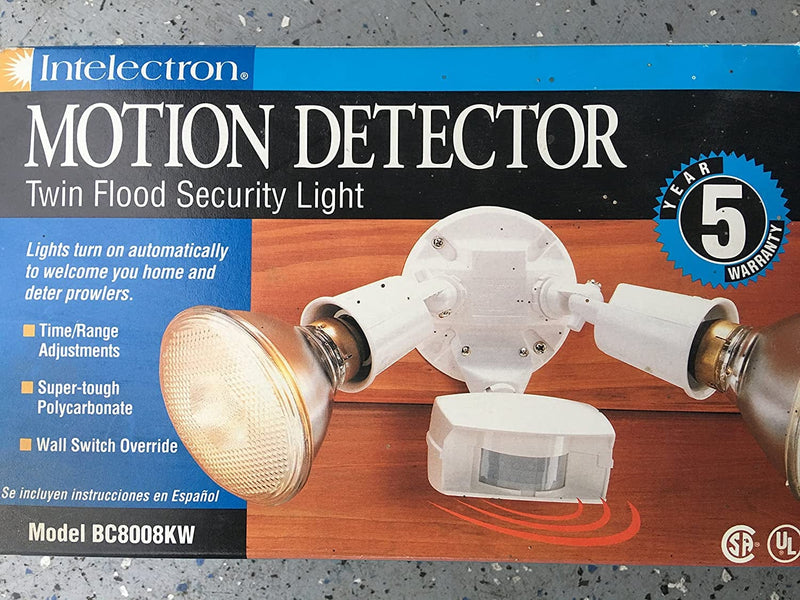 White Motion Security Floodlight Home & Garden > Lighting > Flood & Spot Lights Heath/Zenith   