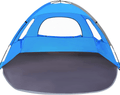 Whitefang Beach Tent Anti-Uv Portable Sun Shade Shelter for 3 Person, Extendable Floor with 3 Ventilating Mesh Windows plus Carrying Bag, Stakes and Guy Lines (Mint Green) Sporting Goods > Outdoor Recreation > Camping & Hiking > Tent Accessories WhiteFang Indigo Bunting  