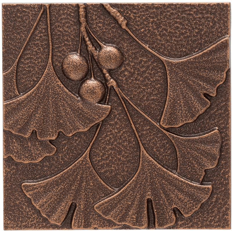 Whitehall Products Aspen Leaf Wall Decor, Antique Copper Home & Garden > Decor > Artwork > Sculptures & Statues Whitehall Gingko  