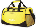 Widfre Sports Gym Bags Duffle Bag for Travel, Daily Use, TPU Waterproof Pocket, Shoes Compartment, Women and Men Home & Garden > Household Supplies > Storage & Organization Widfre Yellow Medium Size 